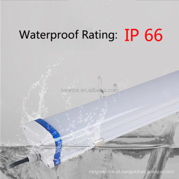 Waterptoof IP66 lâmpada tripla prova concha de luz industrial